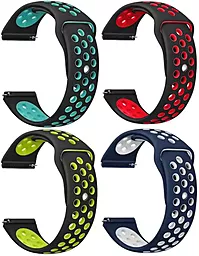 Набор сменных ремешков для умных часов Nike Style Becover для Xiaomi iMi KW66/Mi Watch Color/Haylou LS01/LS02/Haylou Smart Watch Solar LS05 (706543) Multicolor