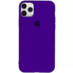 Чехол Silicone Case Full for Apple iPhone 11 Ultra Violet