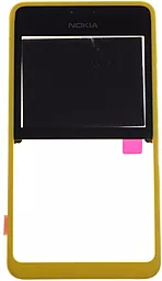 Рамка дисплея Nokia Asha 210 Dual Sim Yellow