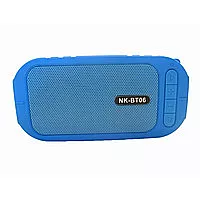 Колонки акустические Neeka NK-BT06 (пылевлагозащита) Blue - миниатюра 2