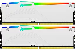 Оперативная память Kingston Fury 64 GB (2x32GB) DDR5 6000 MHz Beast RGB EXPO White (KF560C36BWEAK2-64) - миниатюра 4