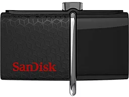 Флешка SanDisk 128GB USB 3.0 Ultra Dual Drive OTG Black - миниатюра 2