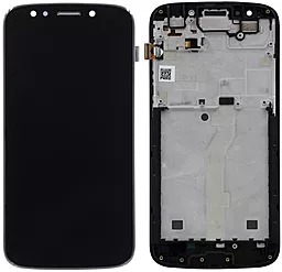 Дисплей Motorola Moto E5 Play (XT1921) с тачскрином и рамкой, Black