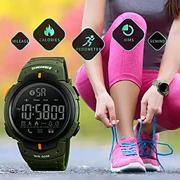Часы наручные  1301AG Smart Watch Army Green - миниатюра 7