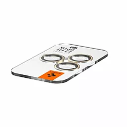 Защитное стекло Spigen EZ Fit Optik Pro на камеру для Apple iPhone 15 Pro, iPhone 15 Pro Max (2 шт.) Gold (AGL05598) - миниатюра 4