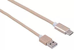 Кабель USB Momax Elite Link Type-C Gold (DTA1L) - миниатюра 2