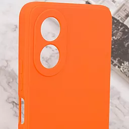 Чехол Silicone Case Candy Full Camera для Oppo A38 / A18 Orange - миниатюра 5