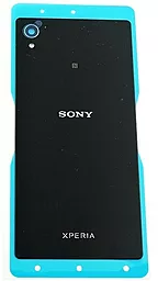 Задняя крышка корпуса Sony Xperia M4 Aqua E2303 / Xperia M4 Aqua E2306 / Xperia M4 Aqua Dual E2312 / Xperia M4 Aqua Dual E2333 со стеклом камеры Original Black