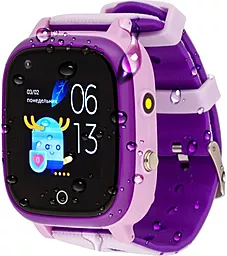 Смарт-годинник AmiGo GO005 4G WIFI Thermometer Purple