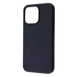 Чехол Wave Premium Leather Edition Case with MagSafe для Apple iPhone 15 Pro Max Midnight