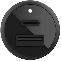 Автомобильное зарядное устройство Belkin 37W 3А PD PPS USB-A-C Car Charger Black (CCB004BTBK) - миниатюра 5