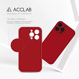 Чехол ACCLAB SoftShell для Apple iPhone 14 Pro Red - миниатюра 5
