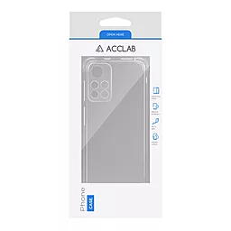 Чехол ACCLAB Shockproof для Xiaomi Redmi Note 11 5G Transparent - миниатюра 2