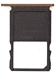 Держатель (лоток) Сим карты Nokia 3 Single Sim Copper