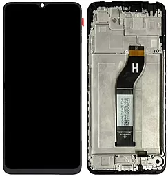 Дисплей Xiaomi Poco C65 с тачскрином и рамкой, Black