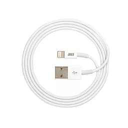 USB Кабель JUST Simple Lightning USB Cable White (LGTNG-SMP10-WHT) - мініатюра 3