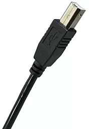 Кабель (шлейф) ExtraDigital One Ferrite USB-A to USB-B 26AWG 5м Black (KBU1621) - миниатюра 3