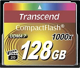 Карта памяти Transcend Compact Flash 128GB 1000X UDMA 7 (TS128GCF1000)