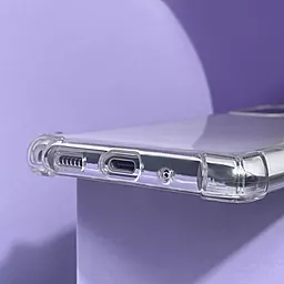 Чехол WXD Silicone 0.8 mm HQ для Samsung Galaxy S21 FE G990 Clear - миниатюра 3