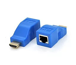 Подовжувач по крученій парі Voltronic HDMI - RJ-45 Blue (YT-SCPE HDMI-30m720P/14662)