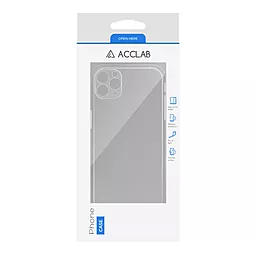 Чехол ACCLAB TPU для Apple iPhone 11 Pro Max  Transparent - миниатюра 2