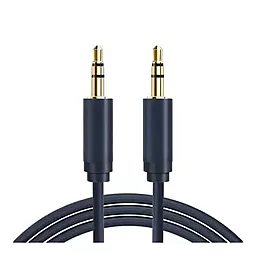 Аудио кабель CABLETIME Audio mini Jack 3.5 mm M/M 3 pin 2 м cable black (CF15L)