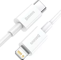 Кабель USB PD Baseus Superior 20W USB Type-C - Lightning Cable White (CATLYS-A02) - миниатюра 2