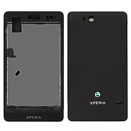 Корпус Sony ST27i Xperia Go Black