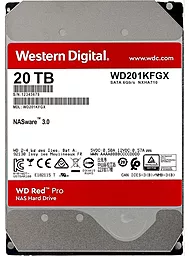 Жесткий диск WD Red Pro 20 TB (WD201KFGX) - миниатюра 2