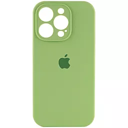 Чехол Silicone Case Full Camera для Apple iPhone 15 Pro Mint