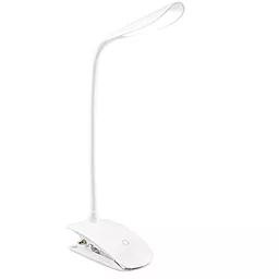 Настольная LED лампа ColorWay Flexible & Clip (CW-DL04FCB-W)
