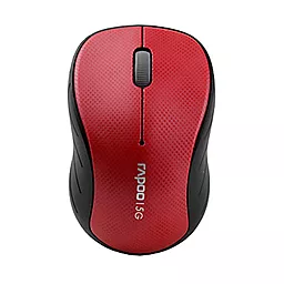 Компьютерная мышка Rapoo 3000p Red - миниатюра 2