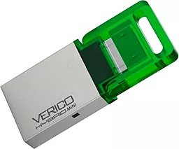 Флешка Verico 8Gb Hybrid Mini Green (1UDOV-RIGN83-NN)