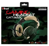 Наушники Trust GXT 322C Gaming Headset green camouflage - миниатюра 4