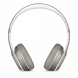 Навушники Beats Solo2 On-Ear Headphones Luxe Edition Silver - мініатюра 2
