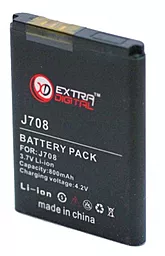 Акумулятор Samsung J700 / AB503442B / DV00DV6045 (800 mAh) ExtraDigital - мініатюра 2