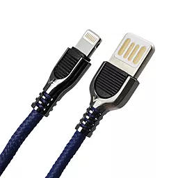 Кабель USB Veron LV-01 Reversible Lightning Cable Dark Blue - миниатюра 2