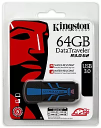 Флешка Kingston DT R3.0 G2 64GB USB 3.0 (DTR30G2/64GB) - миниатюра 3