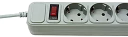 Сетевой фильтр (удлинитель) PrologiX 5 розеток 10А 1.8м с выключателем Grey (PRS-050P5-18G) - миниатюра 2