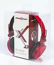 Наушники Maxxter CDM-102-MV Red - миниатюра 3
