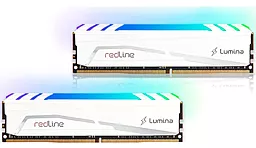 Оперативная память Mushkin 64 GB (2x32GB) DDR4 3600 MHz Redline Lumina RGB White (MLB4C360JNNM32GX2) - миниатюра 2