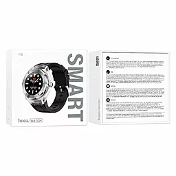 Смарт-часы Hoco Y13 Smart Sports Space Black - миниатюра 7