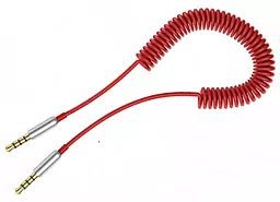 Аудіо кабель Voltronic Audio DC3.5 CCA AUX mini Jack 3.5мм М/М cable 1.5 м red (YT-AUXSGJ-1.5-R)