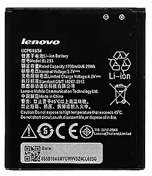 Акумулятор Lenovo A3600D IdeaPhone / BL233 (1700 mAh) 12 міс. гарантії
