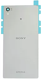 Задняя крышка корпуса Sony Xperia Z5 Premium E6833 / E6853 / E6883 со стеклом камеры Silver
