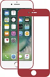 Защитное стекло Mocolo 3D Full Cover Tempered Glass iPhone 7, iPhone 8 Red