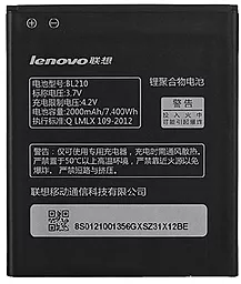 Акумулятор Lenovo S820 IdeaPhone / BL210 (2000 mAh) - мініатюра 2