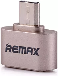 OTG-переходник Remax Micro USB Gold (RA-OTG) - миниатюра 2