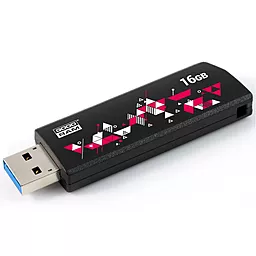 Флешка GooDRam 16GB UCL3 Cl!ck Black USB 3.0 (UCL3-0160K0R11) - мініатюра 2