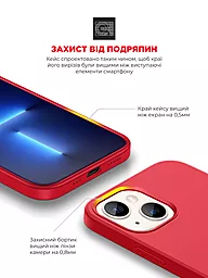 Чехол ArmorStandart ICON2 Case для Apple iPhone 13 Pro  Red (ARM60495) - миниатюра 3